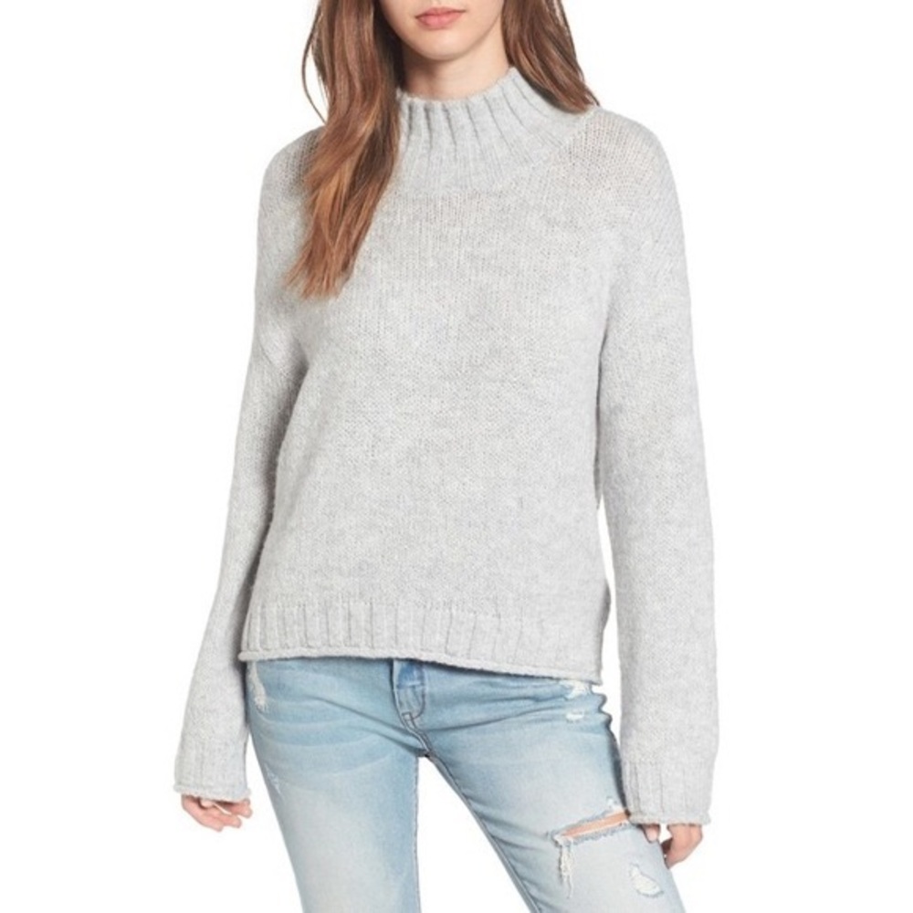 BP Gray Turtleneck Sweater XS